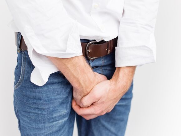 dolore all'inguine dovuto a prostatite batterica