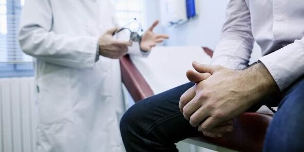 Vedere un medico per la prostatite
