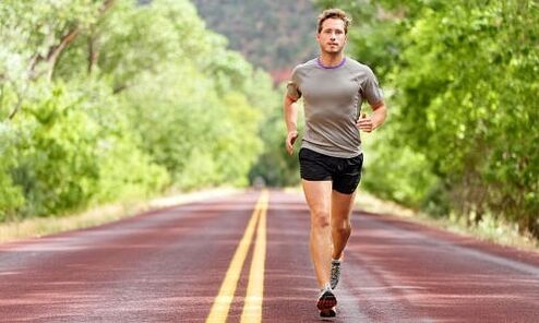 fare jogging per la prostatite